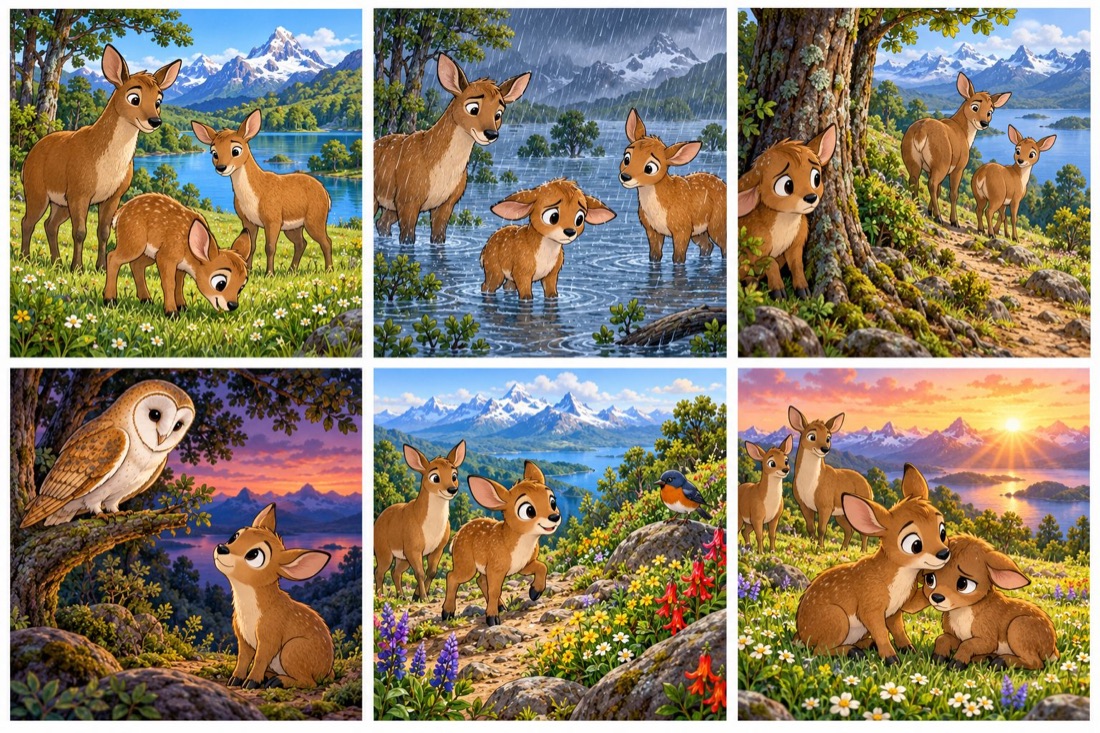 Lámina: el huemul valiente